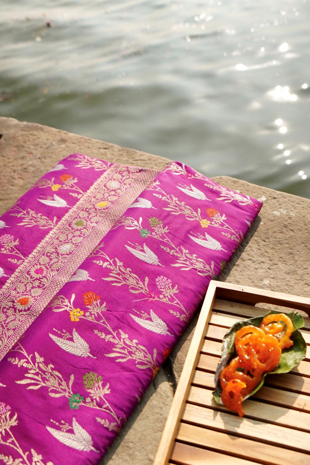 Katan Silk Saree by Loyal